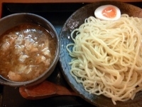 「醤油つけ麺（大盛450グラム） 730円」@つけ麺屋 のぶなが 北口店の写真