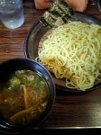 「鶏醤油つけ麺」@つけ麺 大臣の写真