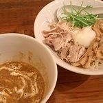 「カレーつけ麺」@築地虎杖 裏店の写真