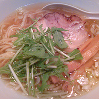 「塩ラーメン 700円」@麺や 優の写真