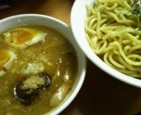 「つけ麺 大盛 味玉 魚粉」@藍華の写真