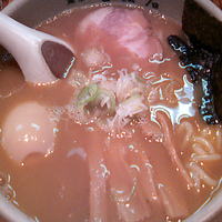 「味玉ラーメン 750円」@麺屋吉左右の写真