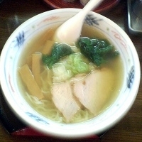 「塩ラーメン（730円）」@地鶏ラーメン 自給屋の写真
