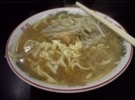 「小（麺少な目）+野菜少なめ+にんにく」@ラーメン二郎 鶴見店の写真