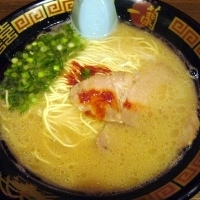 「ラーメン+替え玉」@一蘭 六本木店の写真