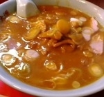 「カレーラーメン（大盛）+ライス」@太源の写真