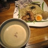 「タイ国伽哩チョコつけ麺（期間限定）+味付煮玉子」@麺や 庄のの写真