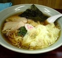 「わんたん麺」@白河中華そばの写真