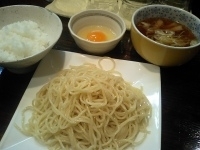 「つけめん+たまごかけごはん」@麺工房HIRAMAの写真