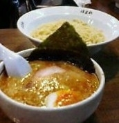 「赤つけ麺 700円」@こってりらーめん 誉の写真