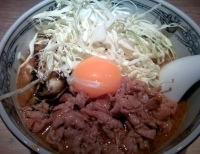 「豚菜カリー麺 880円 （らーナビ会員限定・期間限定）」@麺屋武蔵 江戸きんの写真