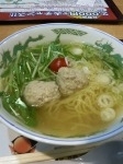 「高座豚の肉だんごラーメン」@ゑびな軒 東名海老名SA下り線店の写真