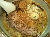 「あじ玉胡麻ラーメン」@拉麺 阿修羅 船橋本店の写真