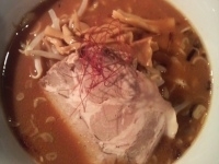 「柳麺（味噌）￥650+半ライス（ランチサービス）」@麺工房 山久の写真