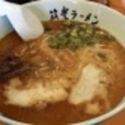 黒マー油ラーメン650円+バリカタ替え玉100円