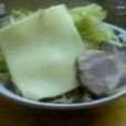 拉麺、野菜大盛（￥600）+とろけるチーズ（￥50）