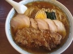 「盛合せ拉麺（排骨+チャーシュー）￥840+中盛（1.5倍）￥84」@一麟の写真