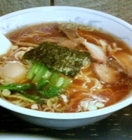 「支那そば 500円+大盛 100円+味玉子（クーポン）」@支那そば びぜん亭の写真