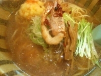 「2月限定  海老そば」@麺屋青山 臼井店の写真