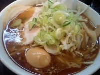 「鰹味玉ラーメン」@旨みこってりらーめん 鐵 TETSU 蘇我本店の写真