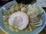 「ネギラーメン（豚骨味噌）中」@横浜ラーメン 湘家 前橋店の写真