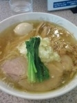 「塩ネギラーメン 750円 味付け玉子 100円」@ラー麺専門店 こしがやの写真