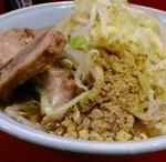 「大ラーメン（ヤサイニンニク）+和ッカレー」@ラーメン二郎 相模大野店の写真