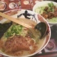 七志ラーメン+叉焼ごはん