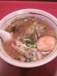 「玉豚天ラーメン」@麺屋武蔵 二天 池袋店の写真