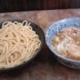 つけ麺+味玉+豚ほぐし