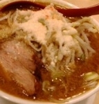 「TOKYO味噌らーめん【ハイカラ】（大盛）+味噌らーめん用セット」@麺や 七彩の写真