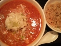 「ランチセット（四川担々麺+小チャーハン）￥850」@四川食洞の写真
