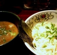 「つけそば（あつもり） 750円+海苔トッピング（クーポン）」@つけそば屋 北かまの写真