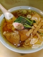 「ワンタンメン（手打ち）￥700だったと思う」@札幌の写真