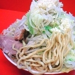 「味噌ラーメン 細麺カタメ、ヤサイニンニク味濃いめ （650円）」@ラーメン 麺徳 東陽町店の写真