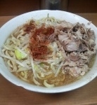 「らーめん 650円 ニンニク 唐辛子」@ラーメン二郎 高田馬場店の写真