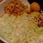 「油担々そば+特盛」@宗家一条流がんこラーメン 池袋店の写真