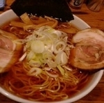 「醤油（中盛）」@宗家一条流がんこラーメン 池袋店の写真