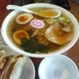 味玉ラーメン+餃子セット 900円