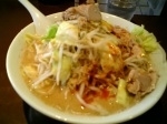 「辛みそラーメン大（野菜増し）」@UNDER GROUND RAMENの写真