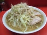 「小ラーメン 麺少なめ/脂/野菜/ニンニク」@ラーメン二郎 神田神保町店の写真