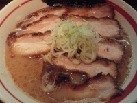 「チャーシュー麺（細麺）+無料大盛 【850円】」@ラーメン長山の写真