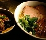 「極 塩ラーメン+大盛+お尻かじり丼」@らーめん愉悦処 鏡花の写真