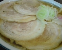 「チャーシューメン \750」@佐野青竹手打ちラーメン 押山の写真