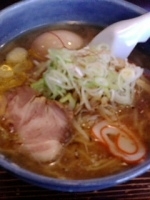 「塩ラーメン+煮卵」@麺屋つくしの写真