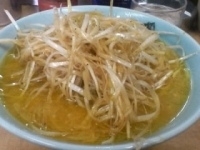 「ネギラーメン（750円）」@ラーメン道楽 鮫洲本店の写真