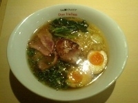 「フォアグラ大根3丁目の夕日そば」@黄金の塩らぁ麺 due Italian ラーメンスクエア店の写真