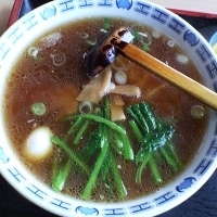 「手打ラーメン（500円）」@ホームラン軒の写真
