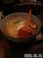 「穴子拉麺」@駄菓子屋 穴子拉麺の写真