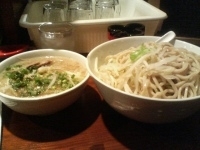 「つけ麺大盛（野菜マシ）」@ラーメンむねやの写真